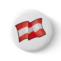 Cool Austria Flag buttons by worldtees Cool Austria Flag buttons