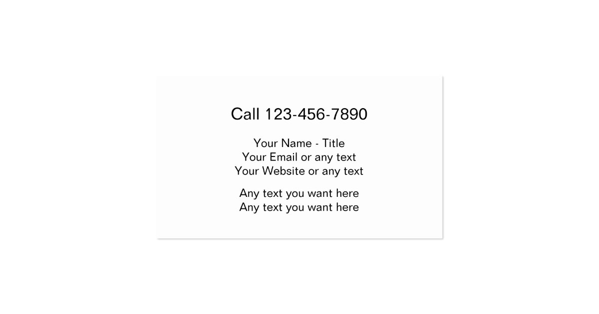 Cool Automotive Business Cards Zazzle