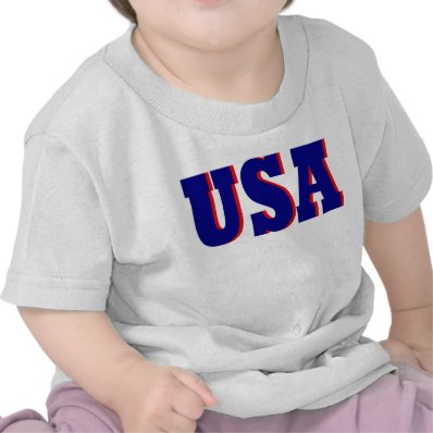 Cool Baby 2012 USA Sports Athletic T-shirt Gift