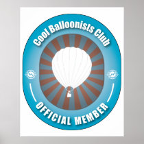 Cool Balloonists Club Print