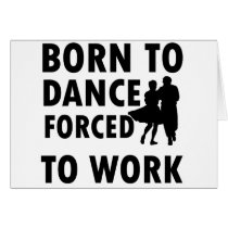 Cool Ballroom dance Designs Greeting Cards