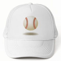 Cool Baseball Emblem Mesh Hats