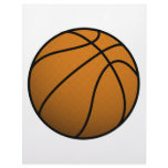 Cool Basketball and Custom Sports B Ball Personalized Letterhead