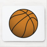 Cool Basketball and Custom Sports B Ball Mouse Pads