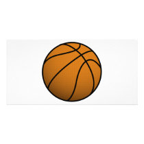 Cool Basketball and Custom Sports B Ball photo cards by CustomSportsTshirts Cool Basketball and Custom Sports B Ball photo cards