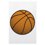 Cool Basketball and Custom Sports B Ball Custom Stationery