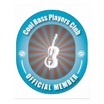 Cool Bass Players Club posters