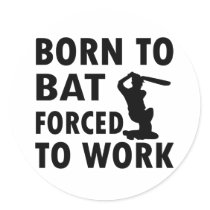 Cool Bat Designs Round Sticker