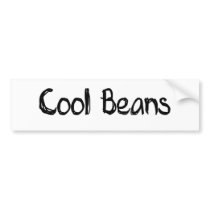 Cool Beans Bumper Stickers