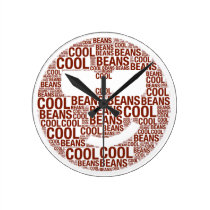Cool Beans Clock wall clocks