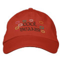 Cool Beans! embroidered hats