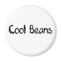 Cool Beans magnets by worldsfair Cool Beans magnets