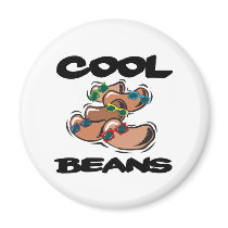 Cool Beans Fridge Magnet