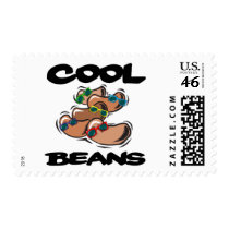 Cool Beans Postage Stamps