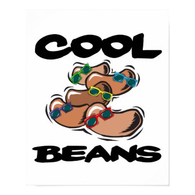Cool Beans Print by doonidesigns