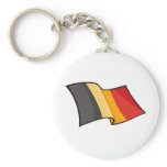 Cool Belgium Flag Key Chain