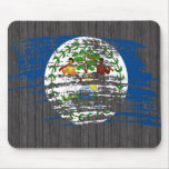 Cool Belizean flag design Mousepads