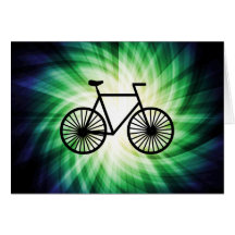 Cool Bicycle Greeting Card