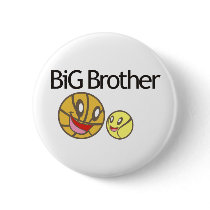 Cool Big Brother Shirt - Basketball Theme buttons by graphicdesigner Cool Big Brother Shirt - Basketball Theme buttons