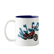Cool bike motorcycle mens coffee mugs