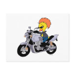 Cool biker postcards