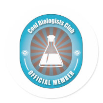 Cool Biologists Club stickers