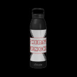 Cool Black and White Water Bottle water bottles