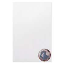 Cool Blue And Red Dragon Gem stationery by mydeas Cool Blue And Red Dragon Gem stationery
