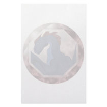 Cool Blue And Red Dragon Gem stationery by mydeas Cool Blue And Red Dragon Gem stationery