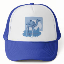 Cool Blue Camel Hats