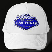 COOL BLUE Las Vegas Logo Cap hats