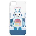 Cool Blue Robot iPhone 5 Case Cover