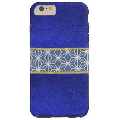 Cool Blue Velvet Texture Design iPhone Case
