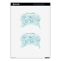 Cool Blue World - collection Xbox 360 Controller Skin