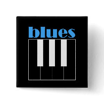 Cool blues piano buttons