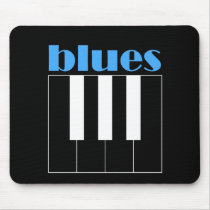 Cool blues piano mousepads by jazzbluesboutique Cool blues piano mousepads