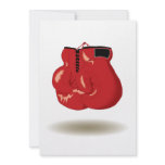 Cool Boxing Emblem invitations