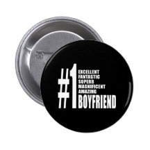 Cool Boyfriends : Number One Boyfriend Pins