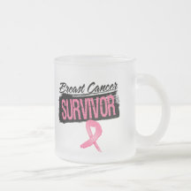 Cool Breast Cancer Survivor Coffee Mugs