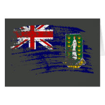 Cool Britisher flag design Greeting Card