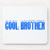 Cool Brother (Blu) mousepads