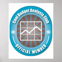 Cool Budget Analysts Club Print