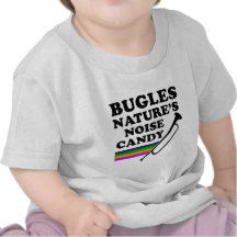 Cool Bugle musical instrument designs Tee Shirt