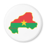 Cool Burkina Faso magnets