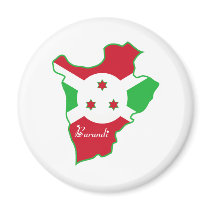 Cool Burundi magnets