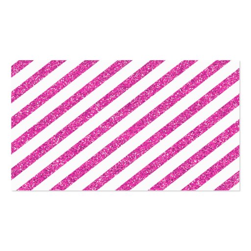 COOL BUSINESS CARD bold spot pink glitter effect (back side)