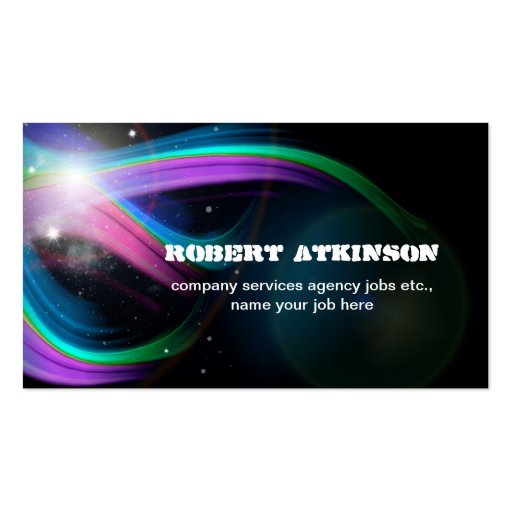 cool business card design (front side)