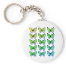 Cool Butterflies Key Chains