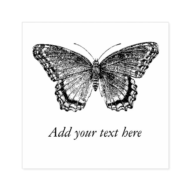 Cool Butterfly Add Your Personal Text