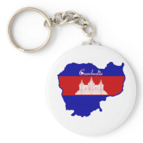 Cool Cambodia Keychain